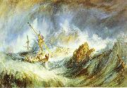 J.M.W. Turner Storm (Shipwreck) France oil painting artist